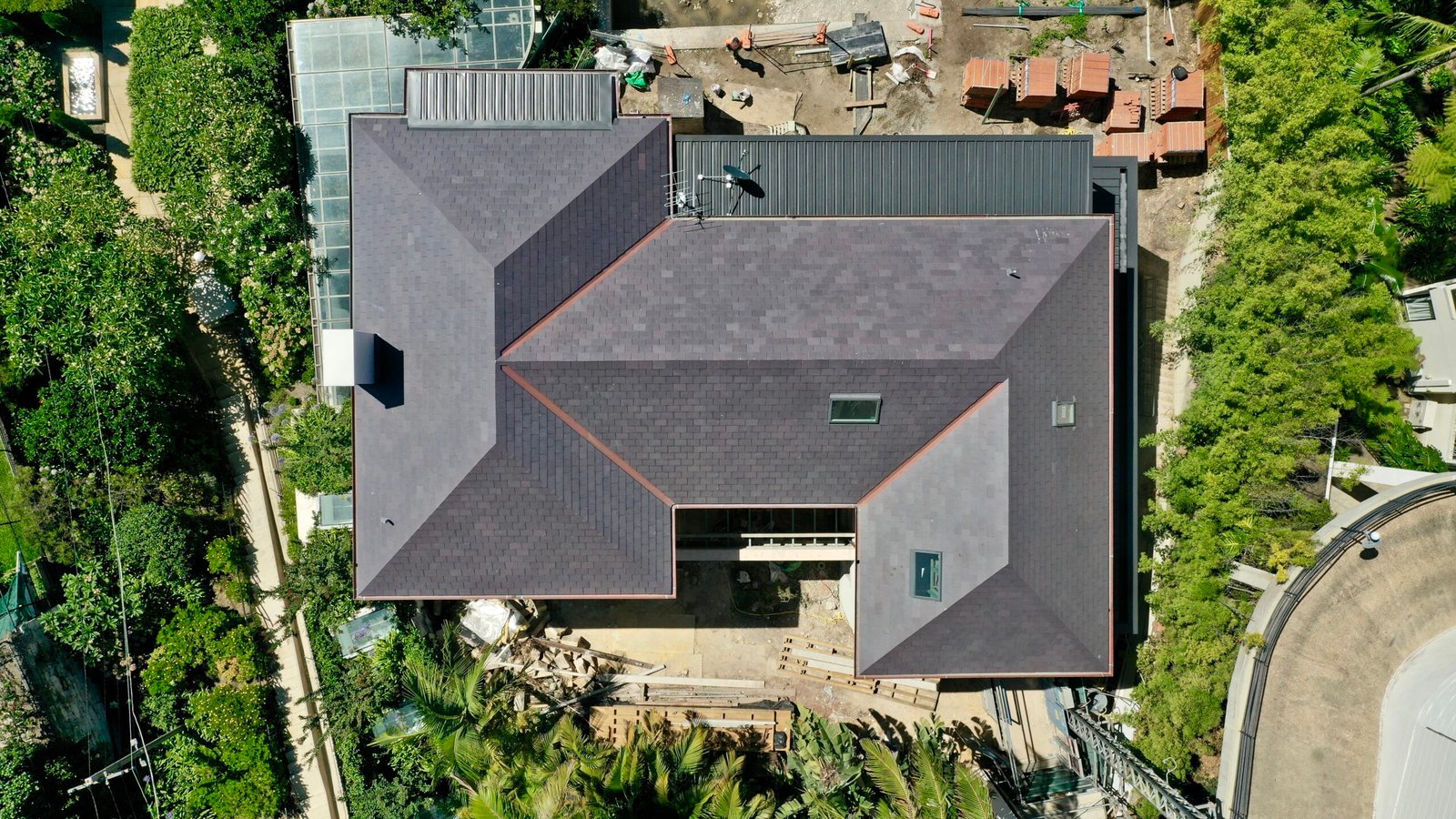 Slate Roof Installation 